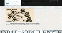 Desktop Screenshot of countrysewing.net